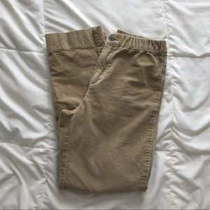 brandy melville autumn corduroy pants